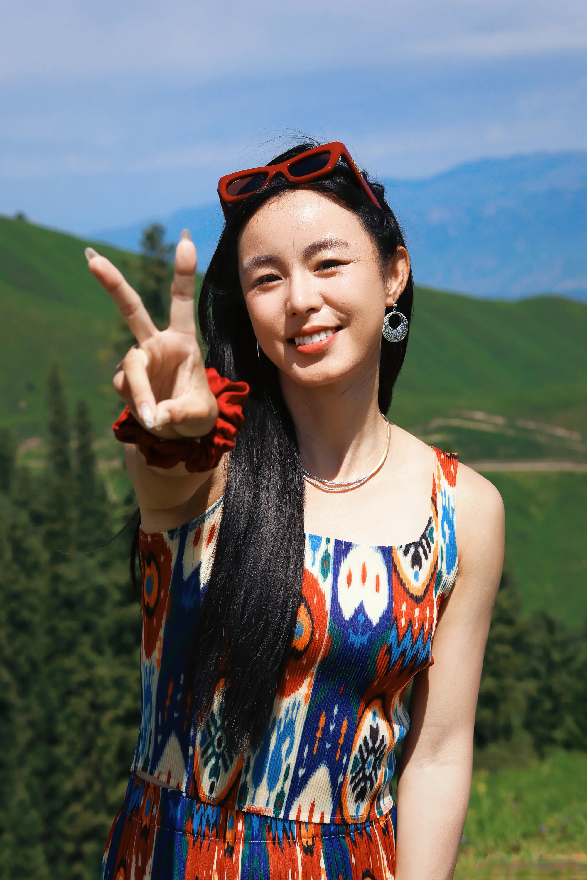 div, 当时她在女